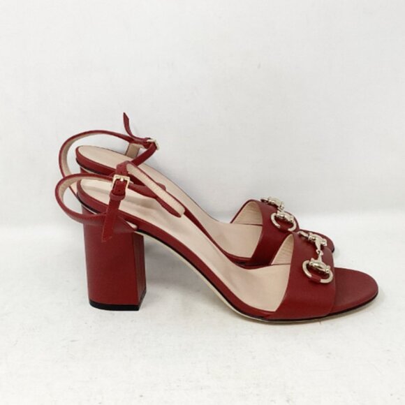 Gucci #JGDL7V Horsebit Platform Heels Size 38 - Picture 2 of 7
